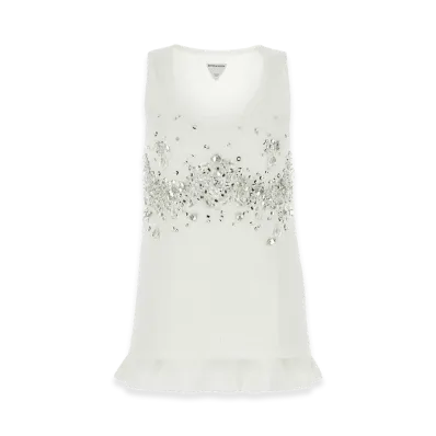 Bottega Veneta Women's Jersey Top "White"