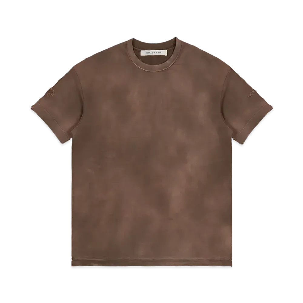 1017 ALYX 9SM Garment Dye T-Shirt "Brown"