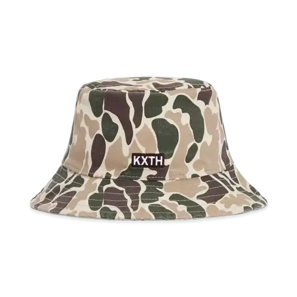 Kith Reversible 10 Year Anniversary Bucket Hat "Duck Camo"