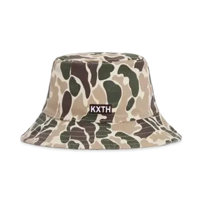 Kith Reversible 10 Year Anniversary Bucket Hat "Duck Camo"