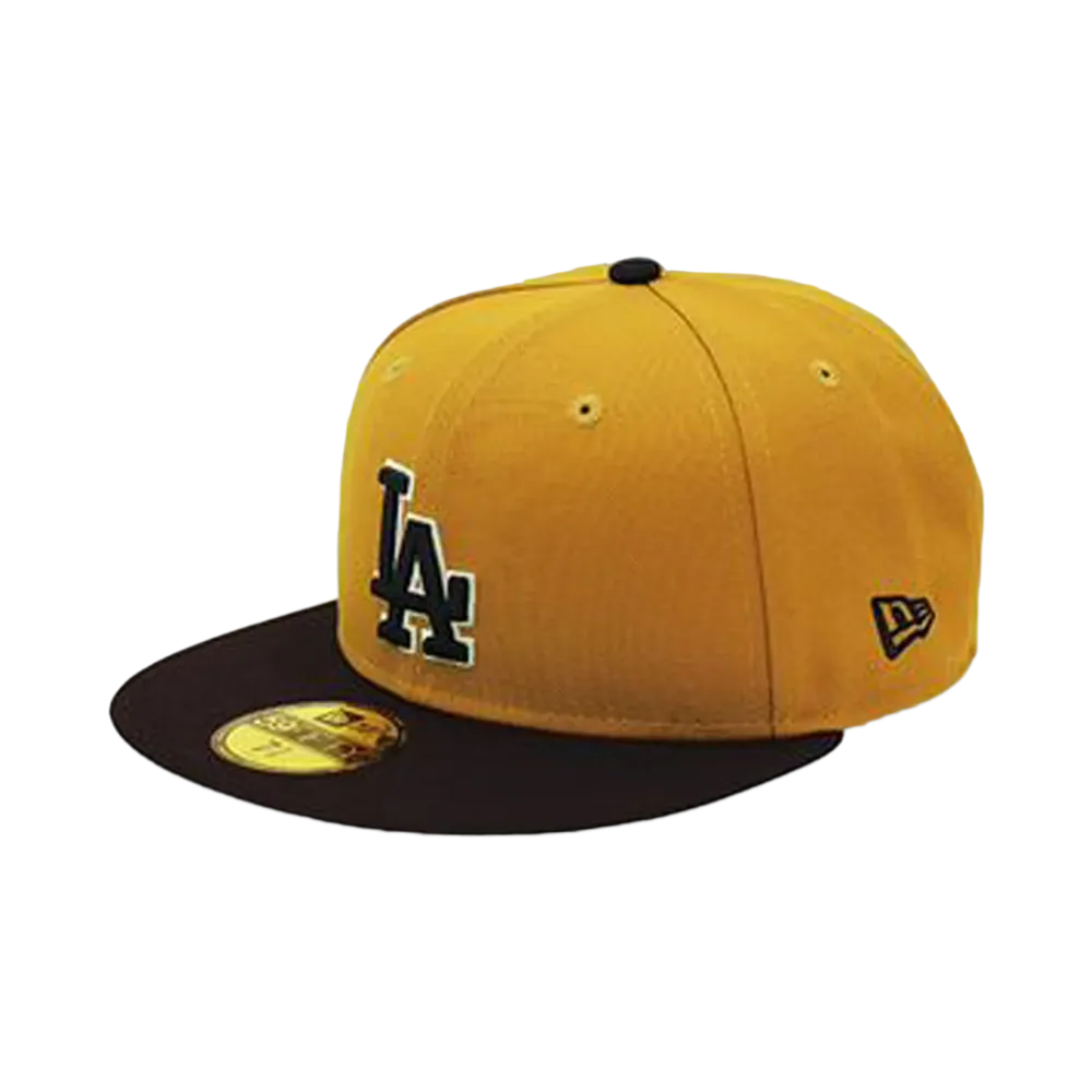 NEW ERA x THE CAP United Mustard 59Fifty Los Angeles Dodgers "Mustard Yellow"