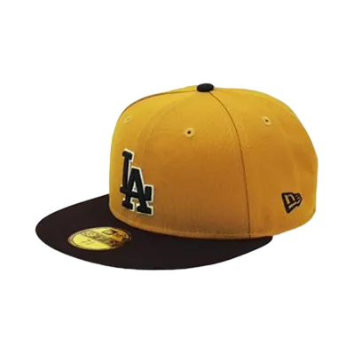 NEW ERA x THE CAP United Mustard 59Fifty Los Angeles Dodgers "Mustard Yellow"