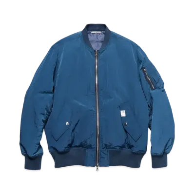 uniform experiment Crystal Nylon Flight Jacket "Navy"