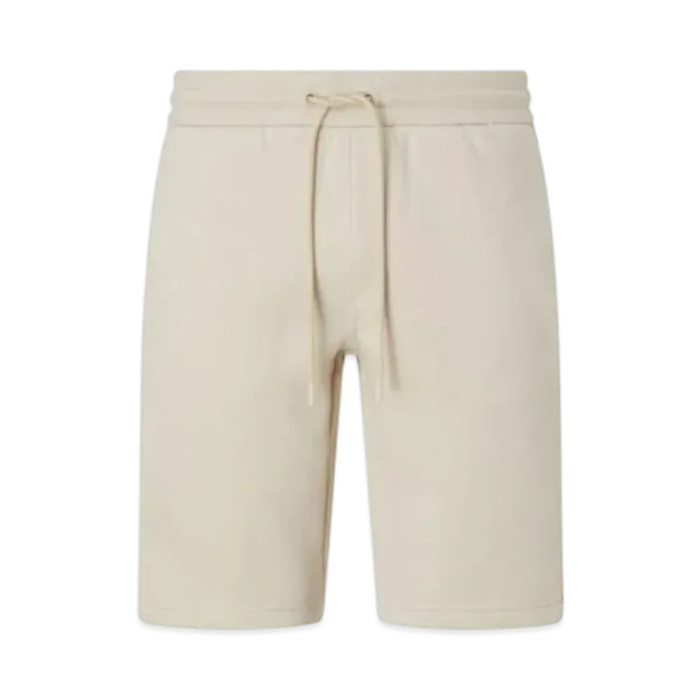 Calvin Klein Jeans Logo Tape Sweat Shorts Brushed Lining "Classic Beige"