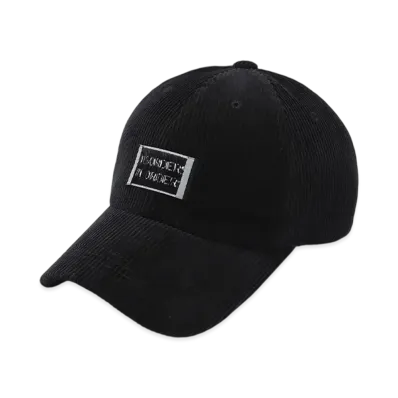 ILLEDIT Corduroy Label Ballcap "Black"