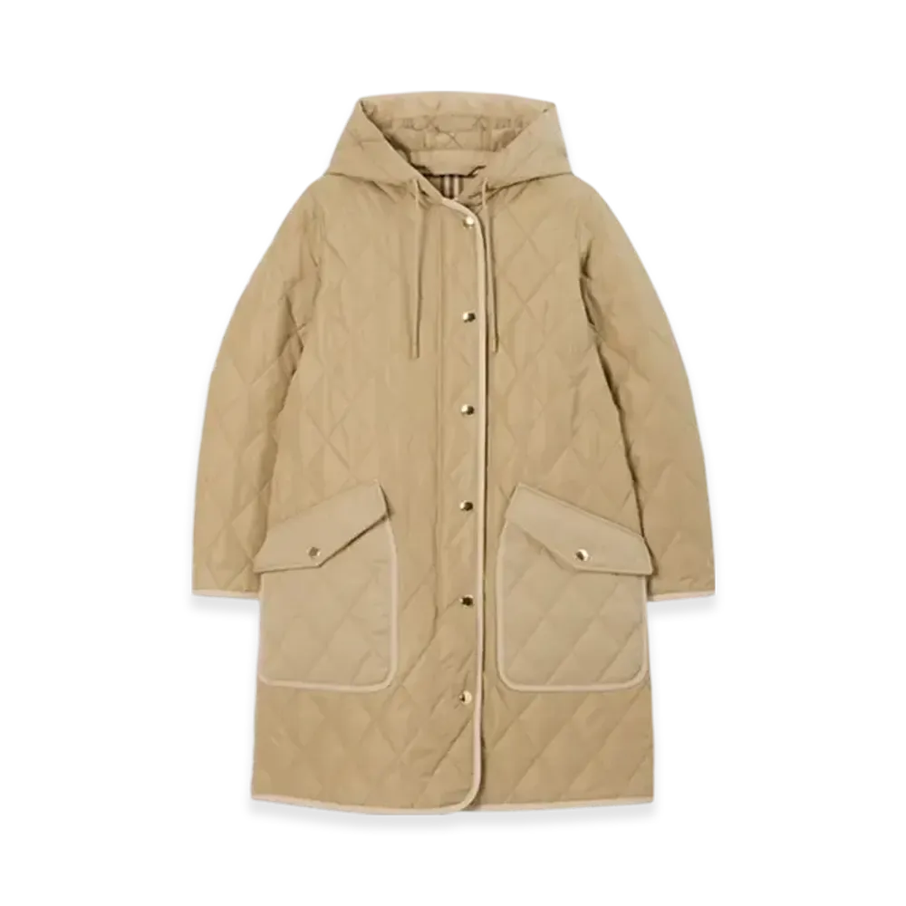Burberry Quilting Thermoregulated Coat "Archive Beige"