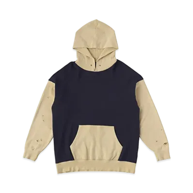 VISVIM JUMBO HOODIE P.O. CRASH "Navy"