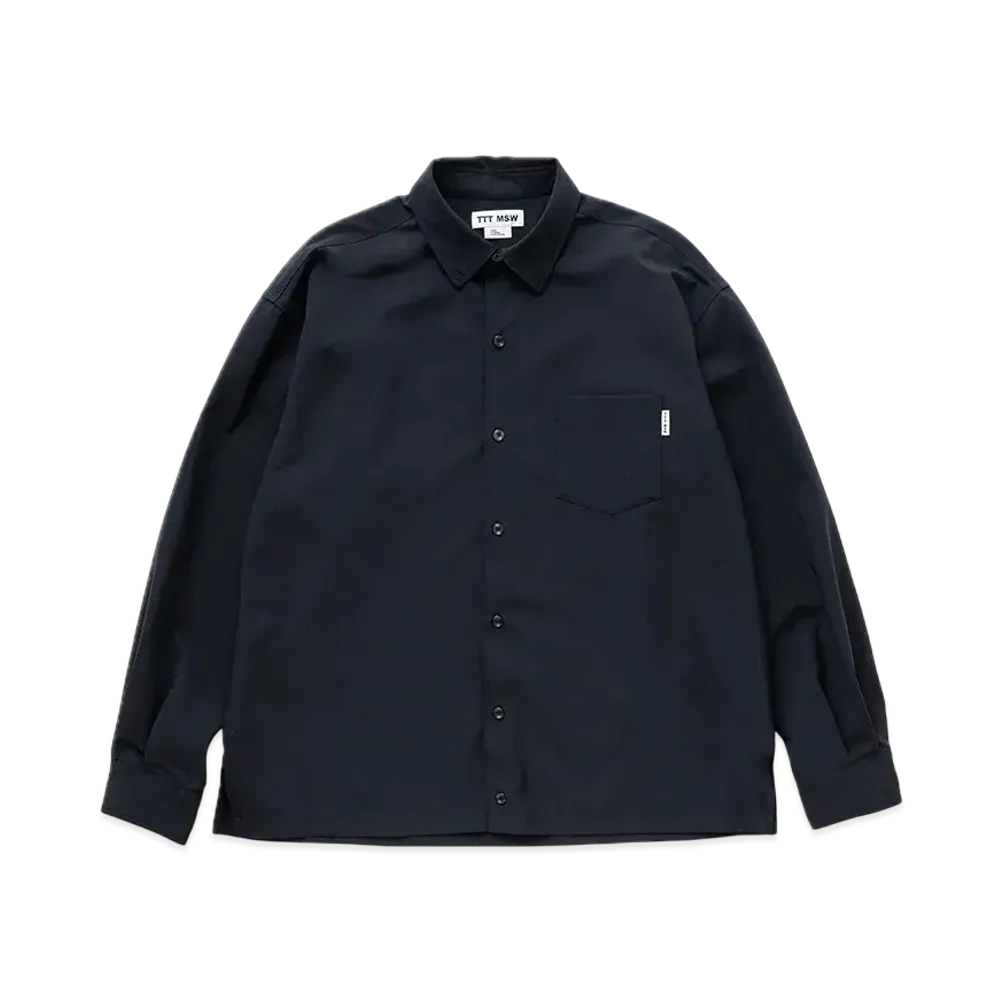 TTT MSW Regular collar shirt "Navy"