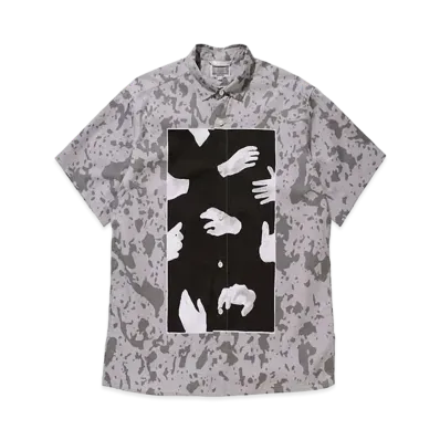 Cav Empt (C.E) NOISE/HAND SHORT SLEEVE SHIRT "Grey"