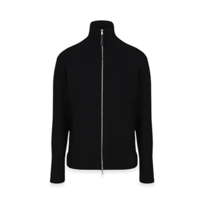 Maison Margiela Knit Zip-Up Cardigan "Black"