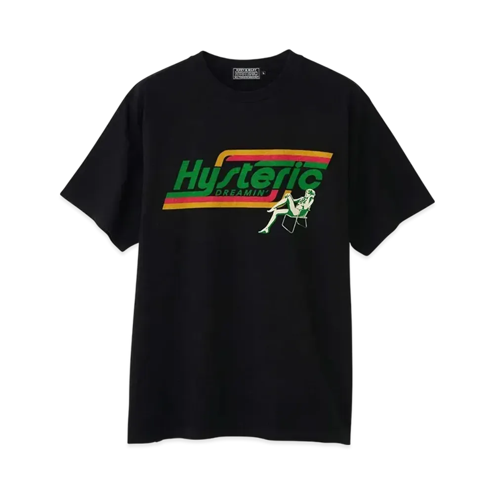 HYSTERIC GLAMOUR Hysteric Dreamin T-Shirt "Black"