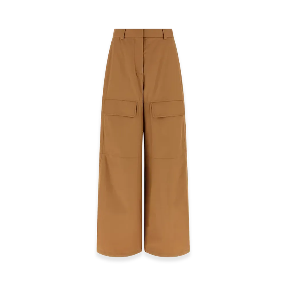 STELLA McCARTNEY Women's Trousers Tan "Brown"