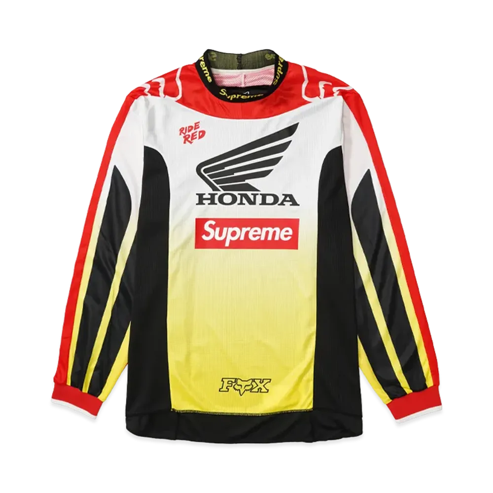Supreme x Honda/ Fox Racing Moto Jersey Top "Red"