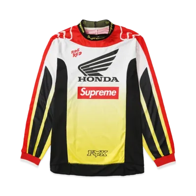 Supreme x Honda/ Fox Racing Moto Jersey Top "Red"