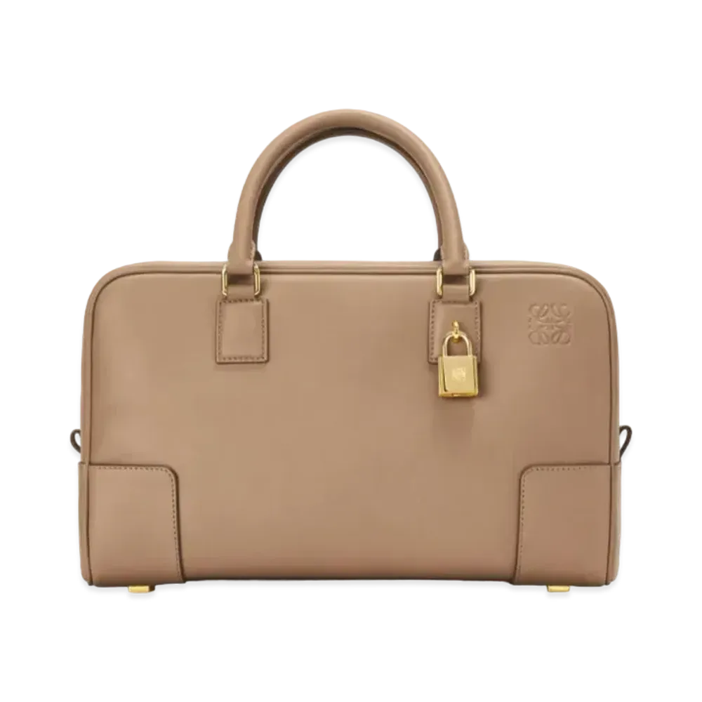 LOEWE Amazona 28 Bag In Nappa Calfskin "Mink Color"