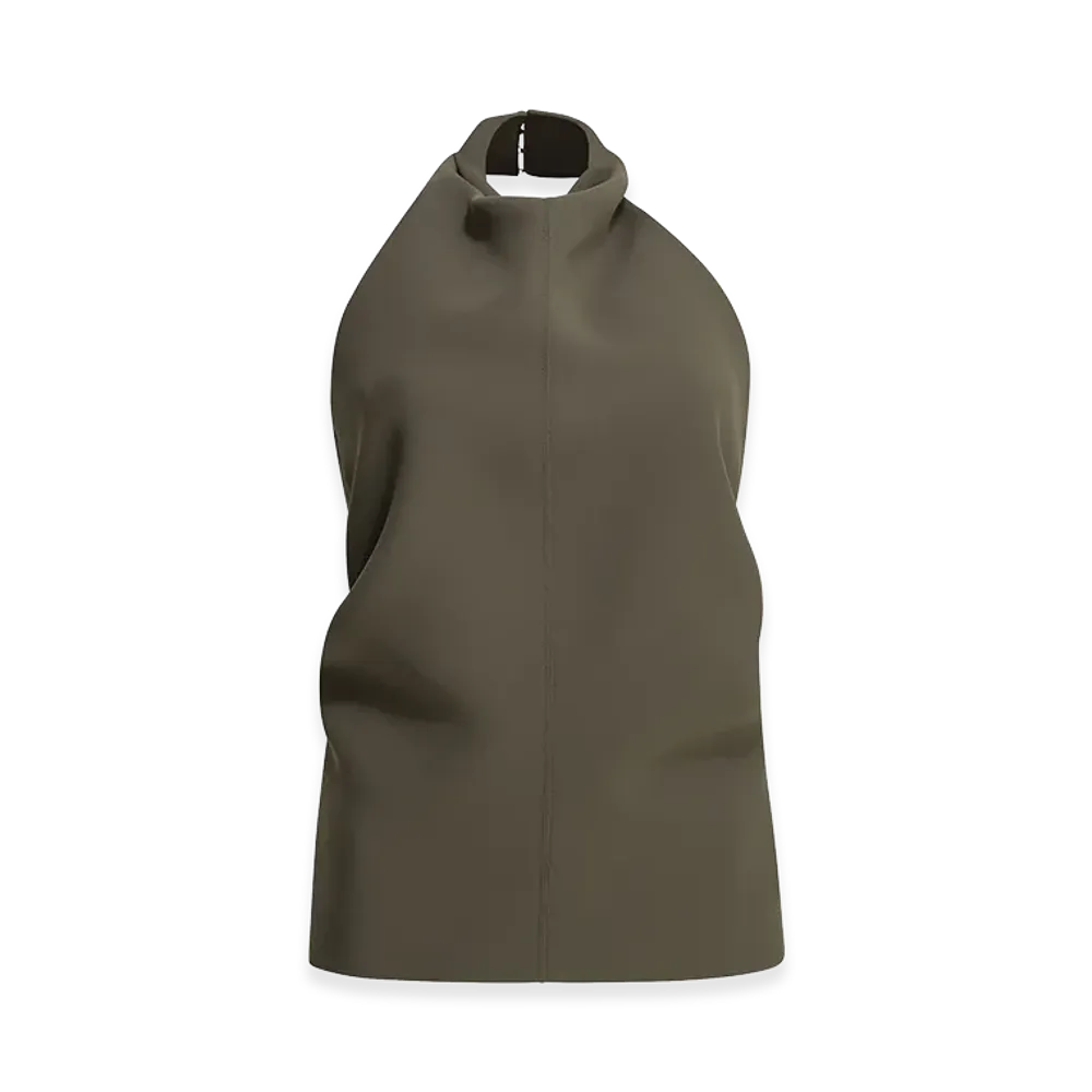KHAITE Women's "Rone" Casual Top "Brown"