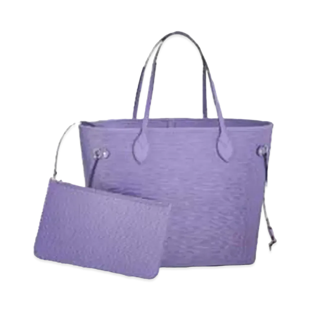Louis Vuitton Neverfull MM Epi Leather "Lilas"