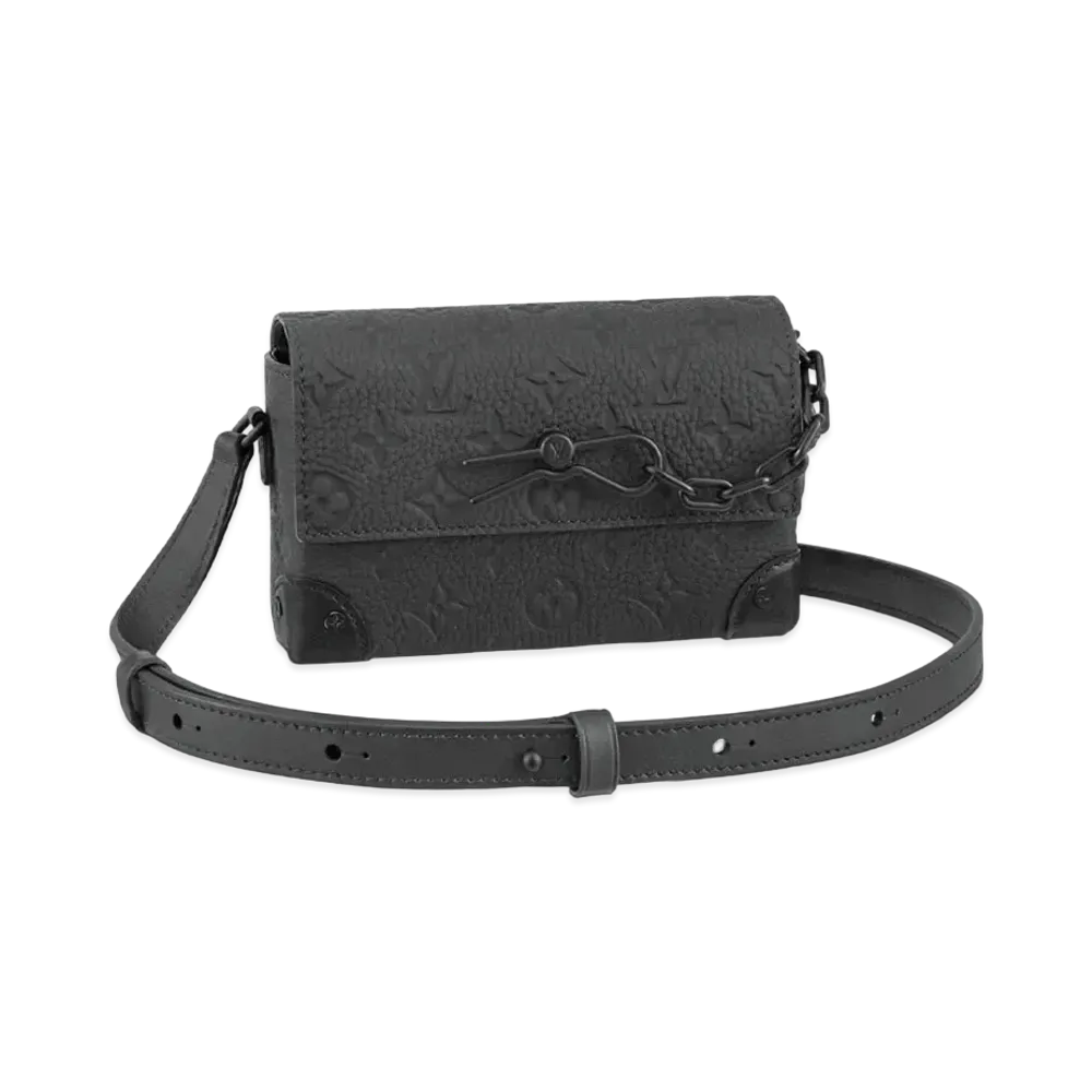 Louis Vuitton Steamer Wearable Wallet Taurillon Monogram Leather "Noir"