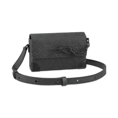 Louis Vuitton Steamer Wearable Wallet Taurillon Monogram Leather "Noir"