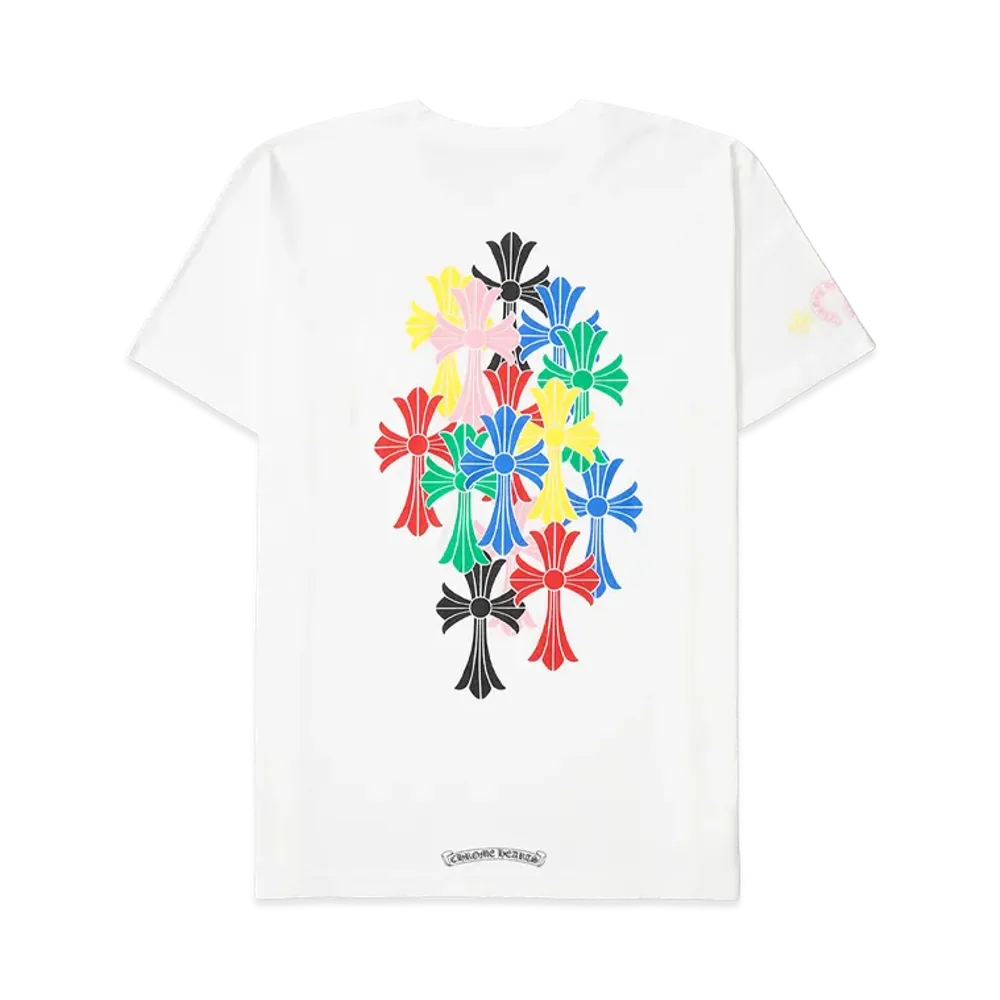 クロムハーツ マルチカラー セメタリークロス Tシャツ 