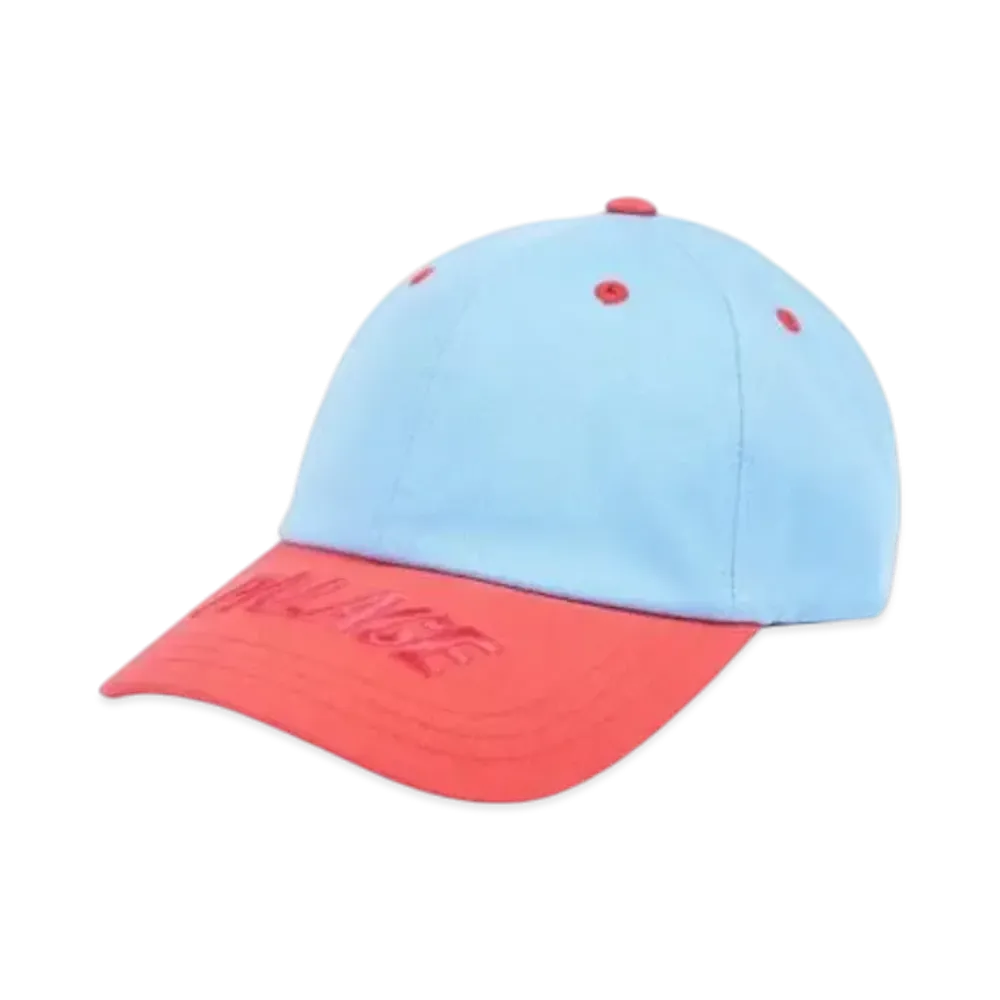 PALACE Visor 6-Panel "Blue Red"