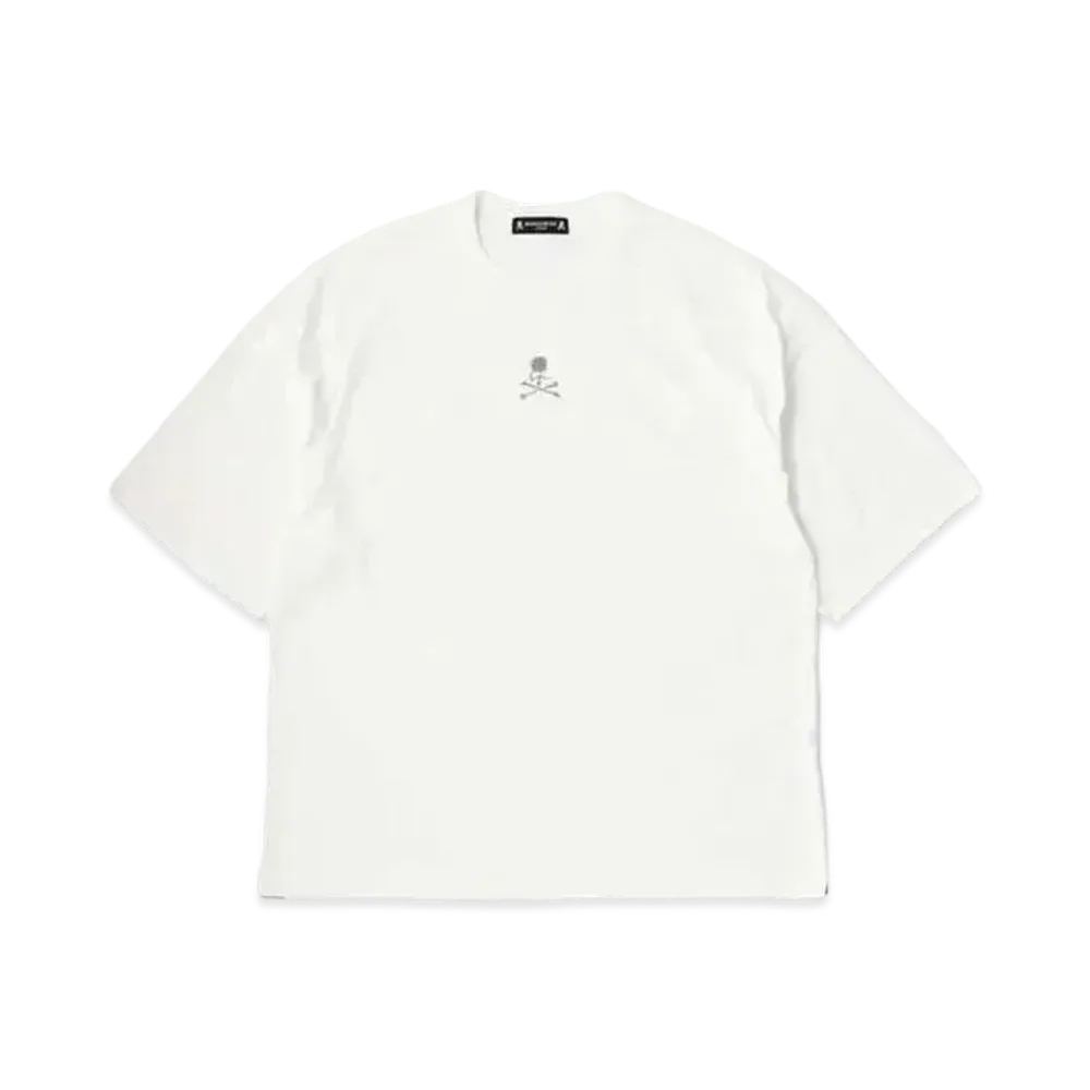mastermind JAPAN Boxy GlaSSbeaded Tee "White"