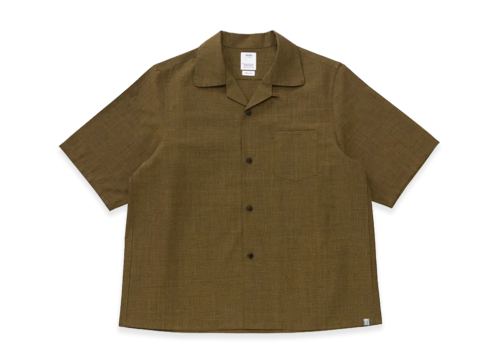 visvim Keesey SP Shirt S/S (W/Si/Li) "Khaki"