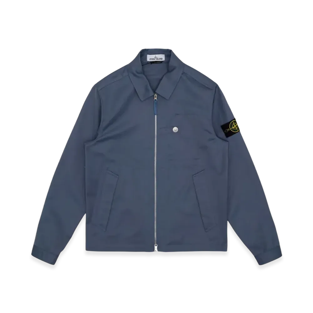 Stone Island 42528 Workwear R-Gabardine Blouson - 22SS "Powder Blue"