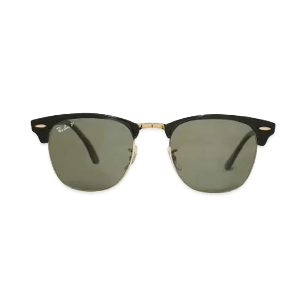 Ray-Ban CLUBMASTER "BLACK x G-15 GREEN"