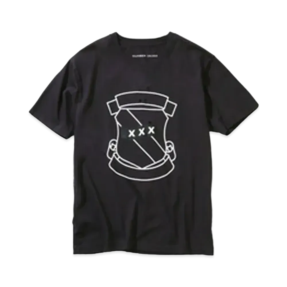 GOD SELECTION XXX x NUMBER (N)INE T-SHIRT "Black"