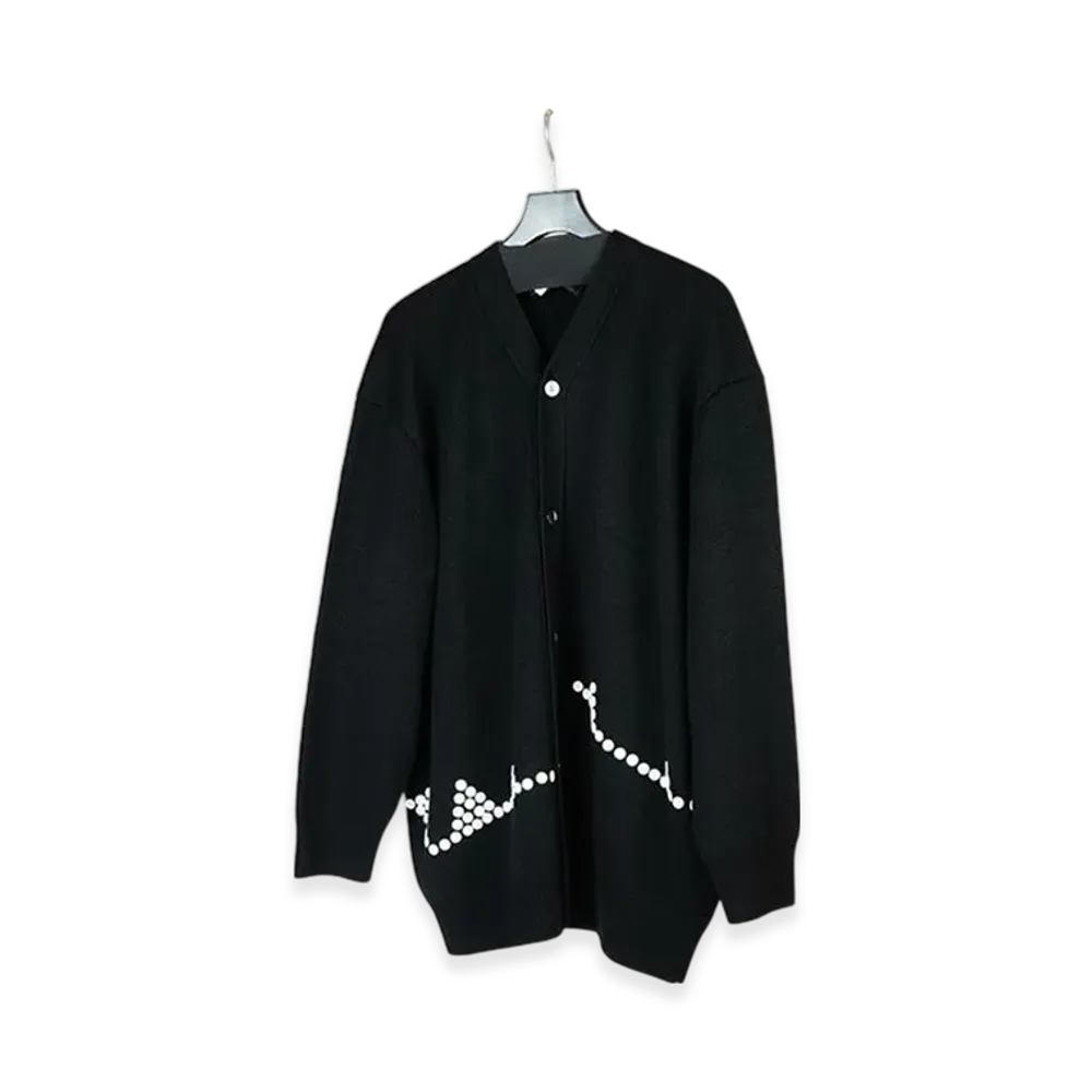 COMME des GARCONS HOMME PLUS Button Wide Cardigan "Black"