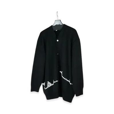 COMME des GARCONS HOMME PLUS Button Wide Cardigan "Black"