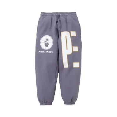 NEIGHBORHOOD x PUBLIC ENEMY x MAJESTIC Sweatpants "Gray"
