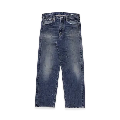 visvim Social Sculpture 03 Wide DMGD-47 "Indigo"