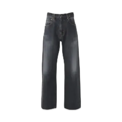 HYSTERIC GLAMOUR Loose Straight Denim Pants "Black"