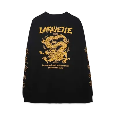 LFYT WO DRAGON POCKET L/S TEE "BLACK"