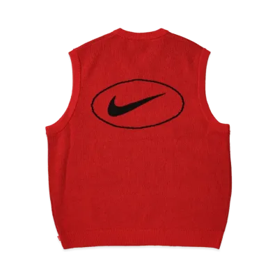 Supreme x Nike Sweater Vest "Red"