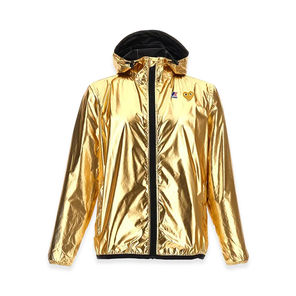 PLAY COMME des GARCONS x K-Way Jacket "Gold"