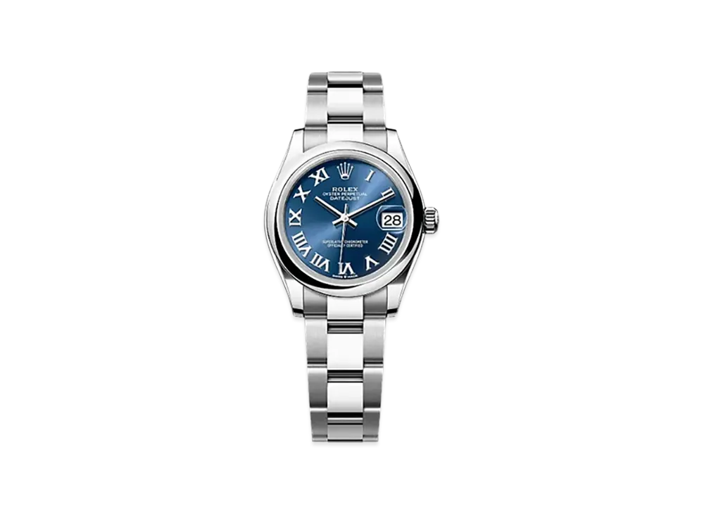 ROLEX Datejust 31 Oystersteel "Blue"