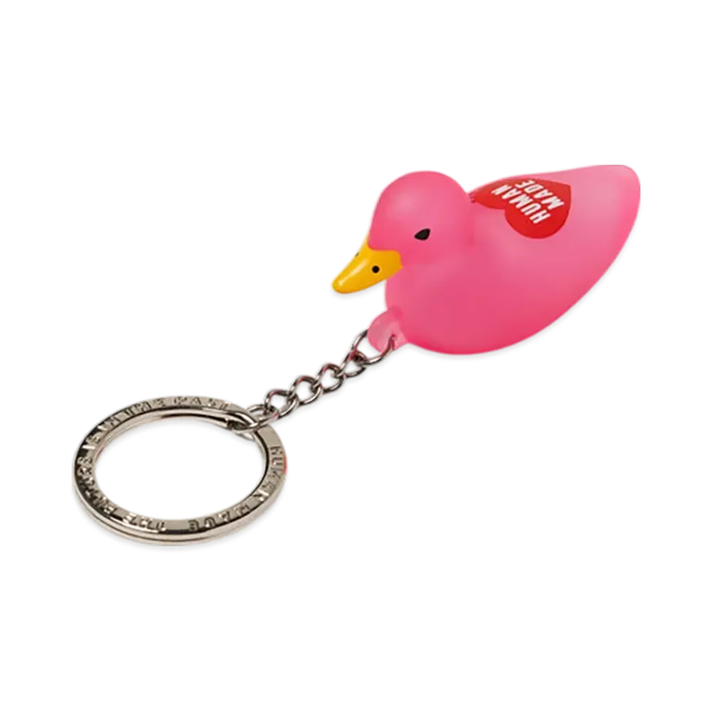 HUMAN MADE Duck Pvc Key Chain "Pink"