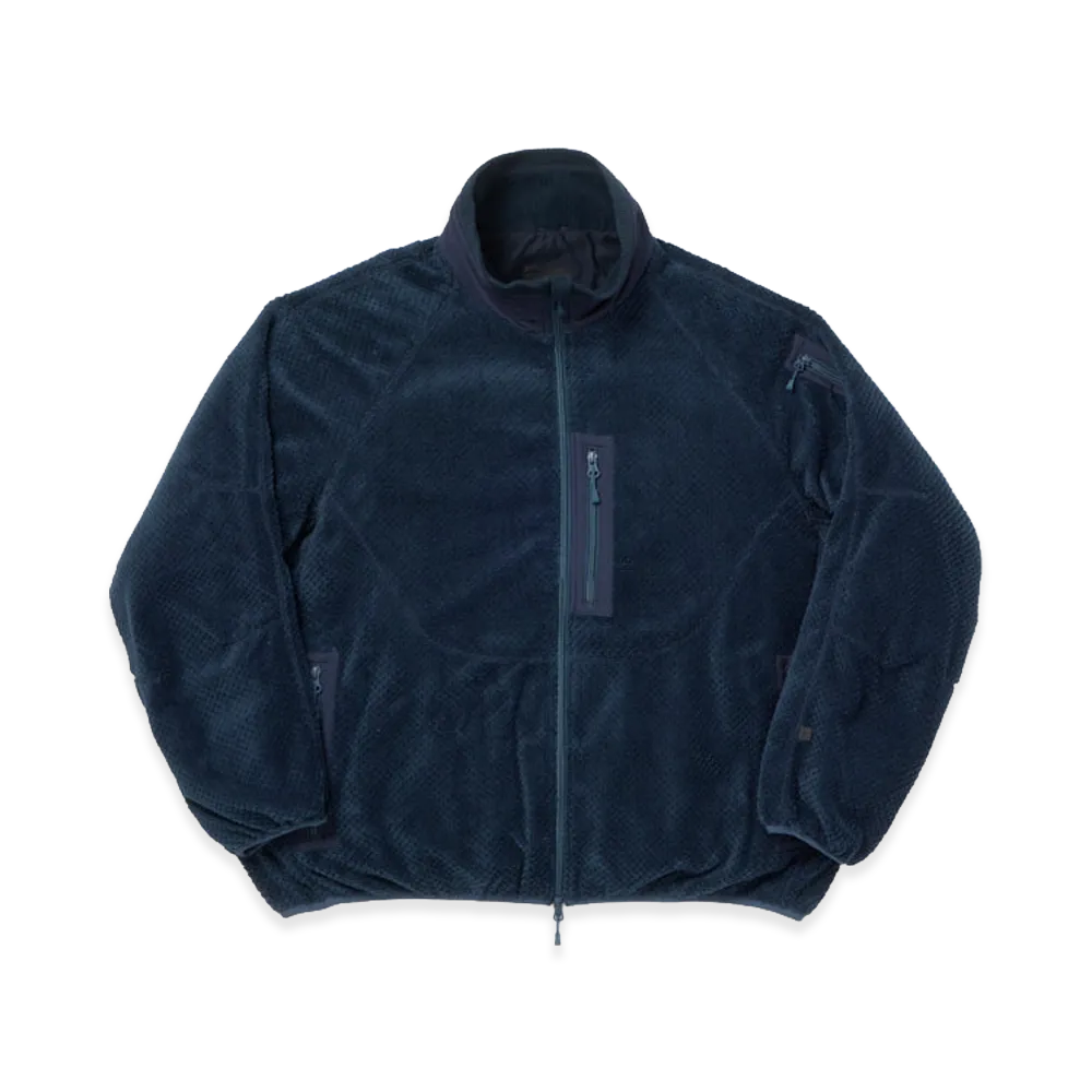 DAIWA PIER39 Tech Mil Fleece Jacket "Navy"