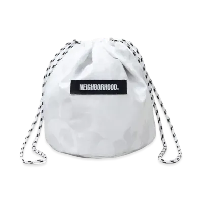 NEIGHBORHOOD POUCH . OHANA / C-LUGGAGE "White"