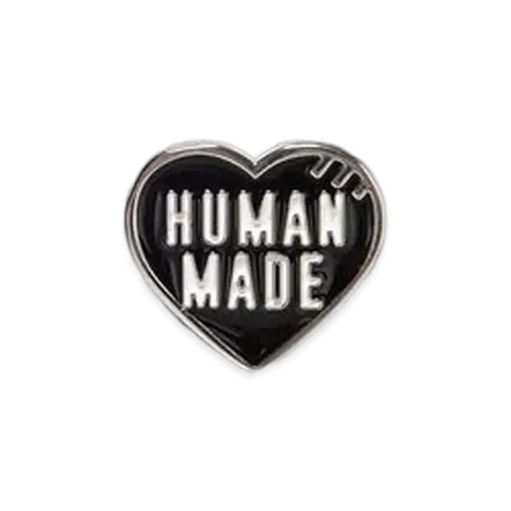 HUMAN MADE Heart Pins "Black"