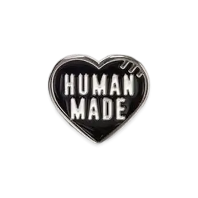 HUMAN MADE Heart Pins "Black"
