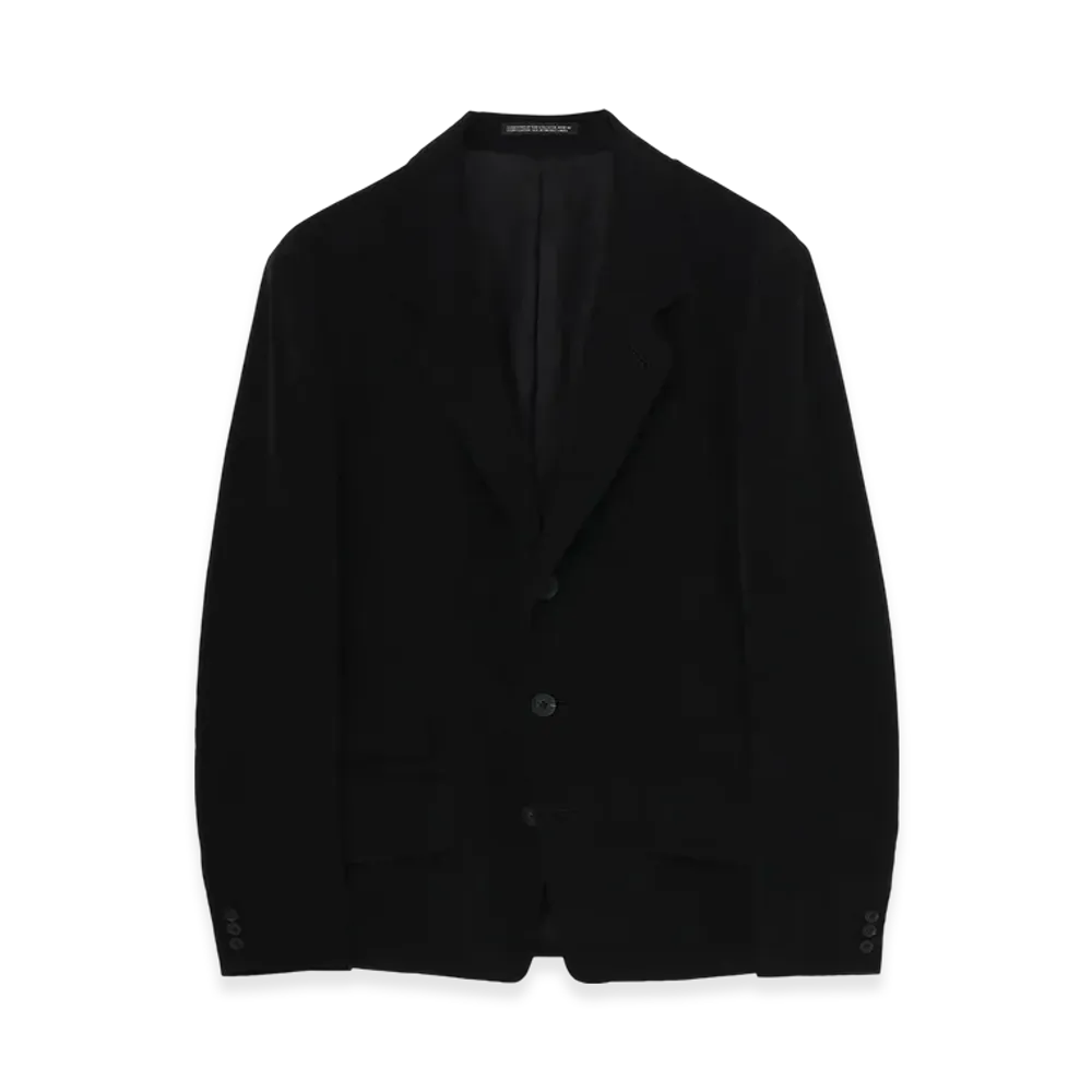 Yohji Yamamoto POUR HOMME Ta Tuxedo Flap Pocket Jacket "Black"