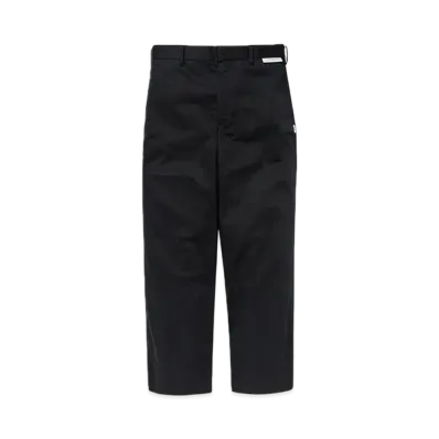 WTAPS Lez / Strt / Trousers / Ctpl. Twill "Balck"