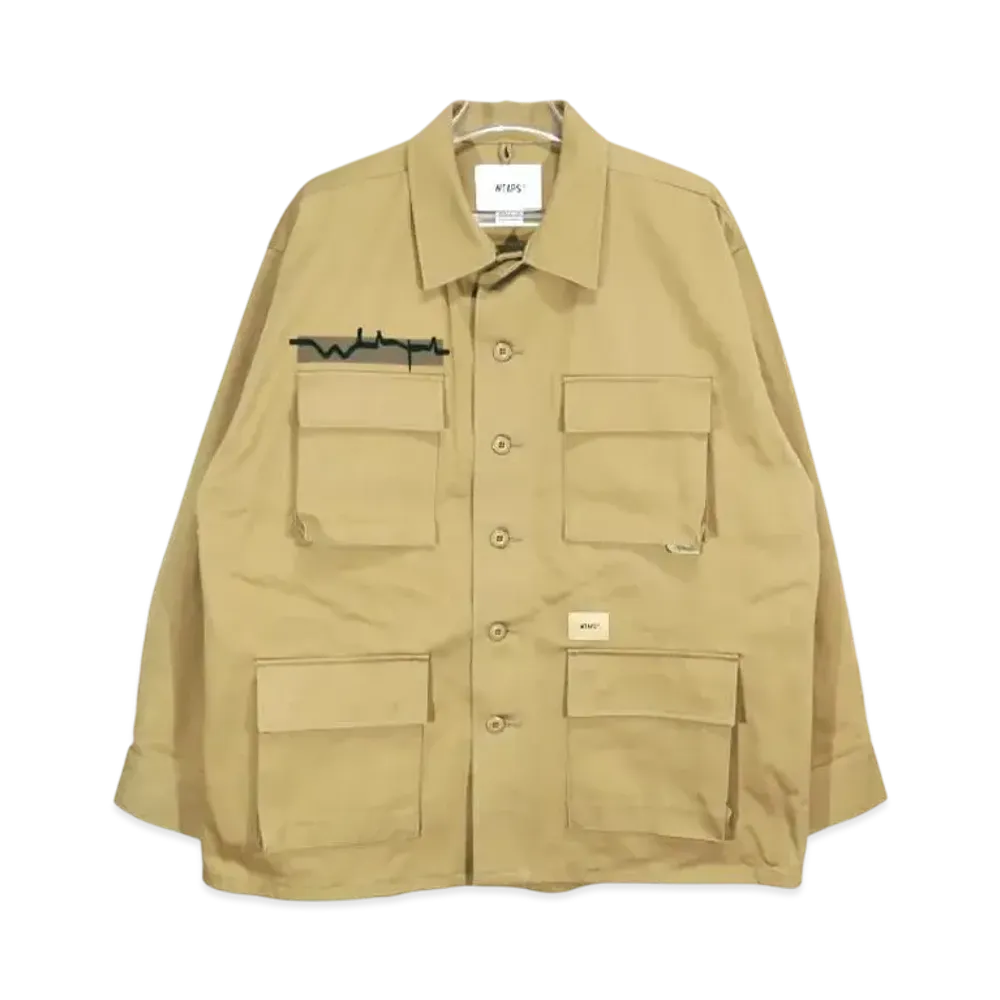 WTAPS Jungle 01/ LS / Cotton.Twill "Beige"