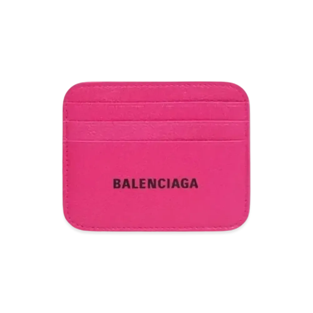 BALENCIAGA Cash Card Holder with Split "Pink"
