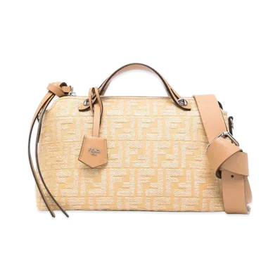 FENDI Women's By The Way Soft Medium Handbag "Beige"