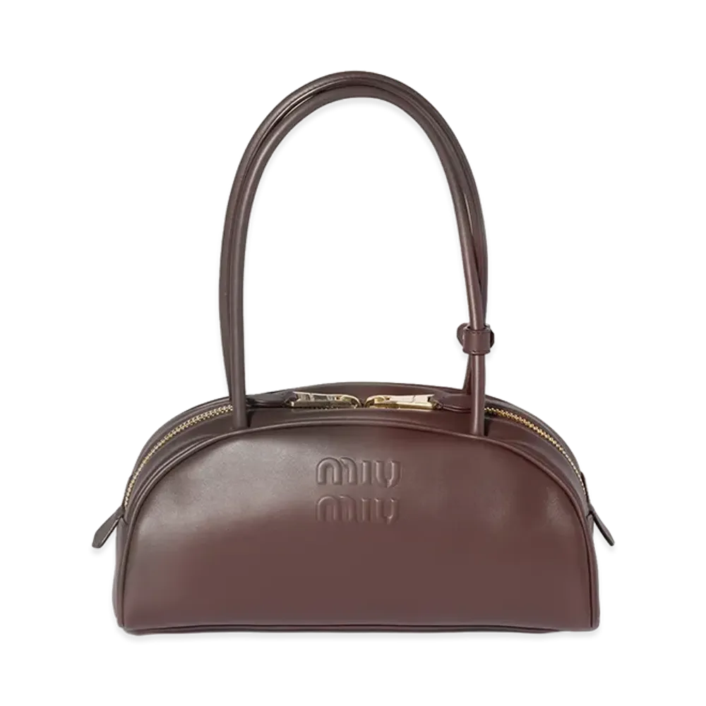 MIU MIU Beau Leather Bag "Briarwood"